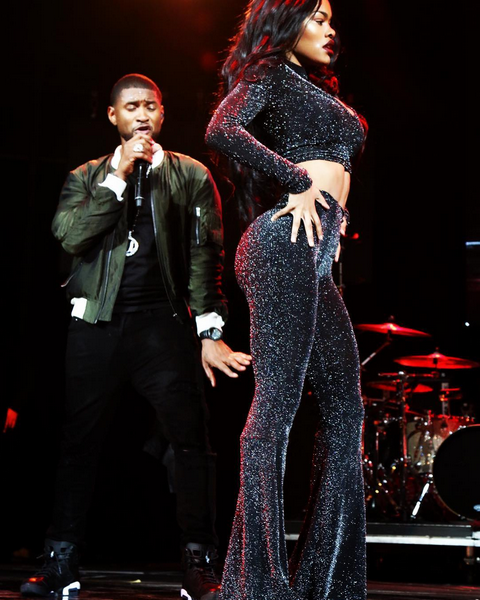 Watch Teyana Taylor Dance For Usher During Bad Girl At Hot 97 S Hot
