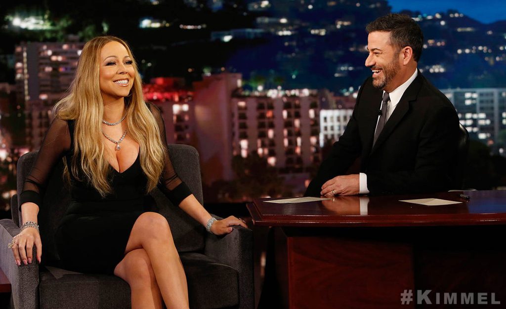 Mariah Carey Jimmy Kimmel