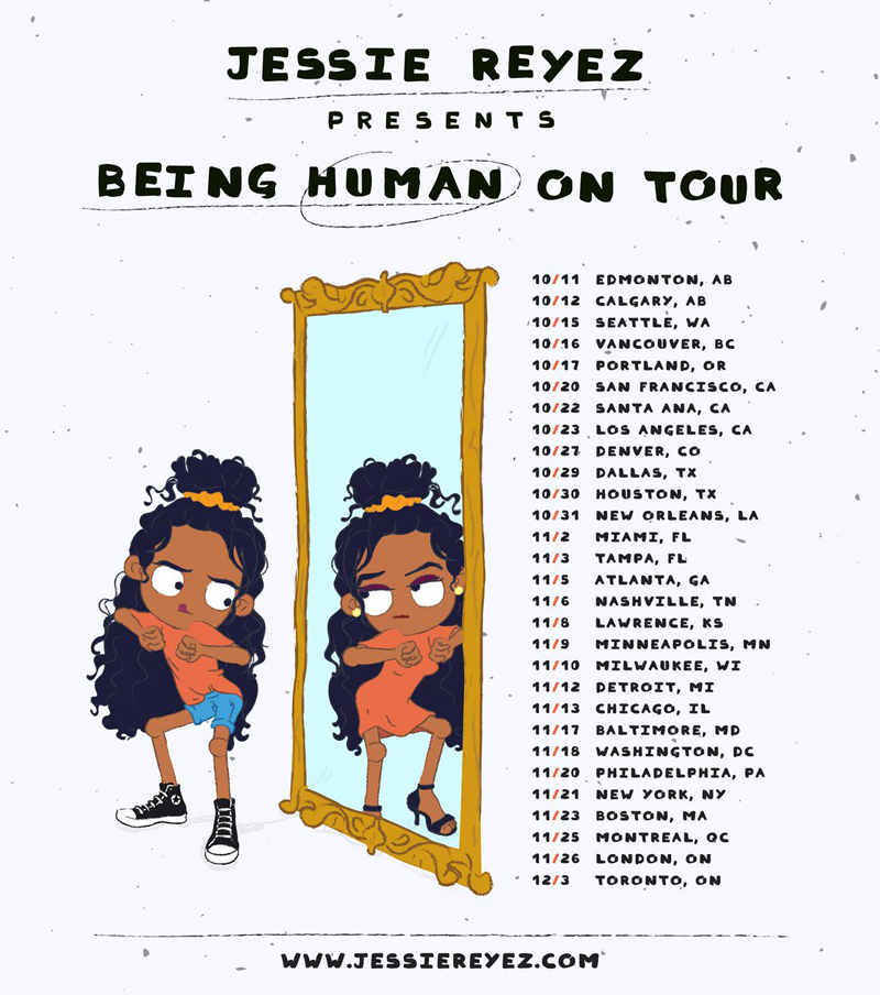 Jessie Reyez Being Human On Tour