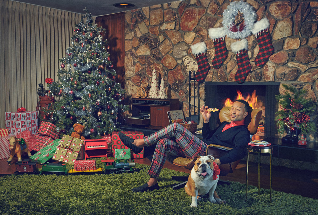 John Legend Christmas promo