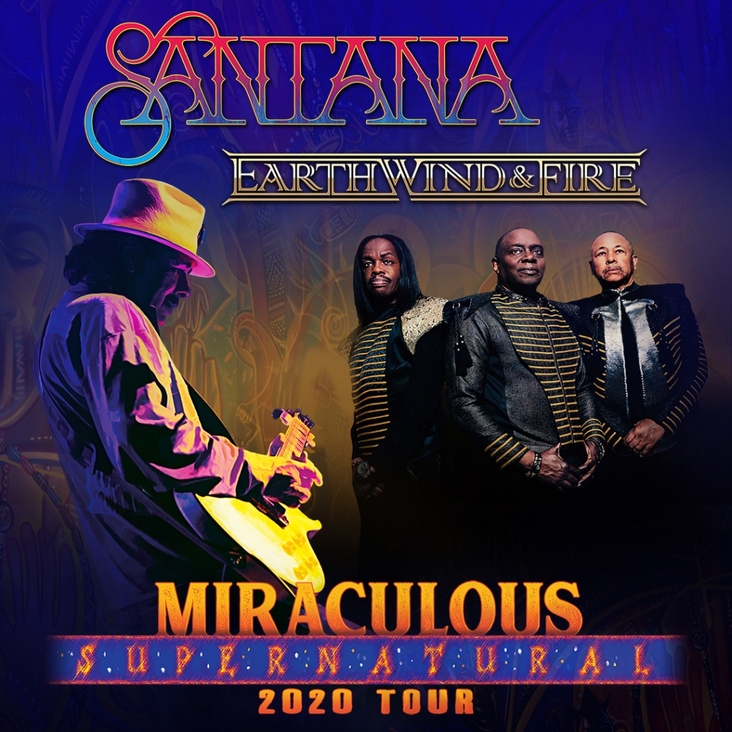 earth wind and fire santana tour