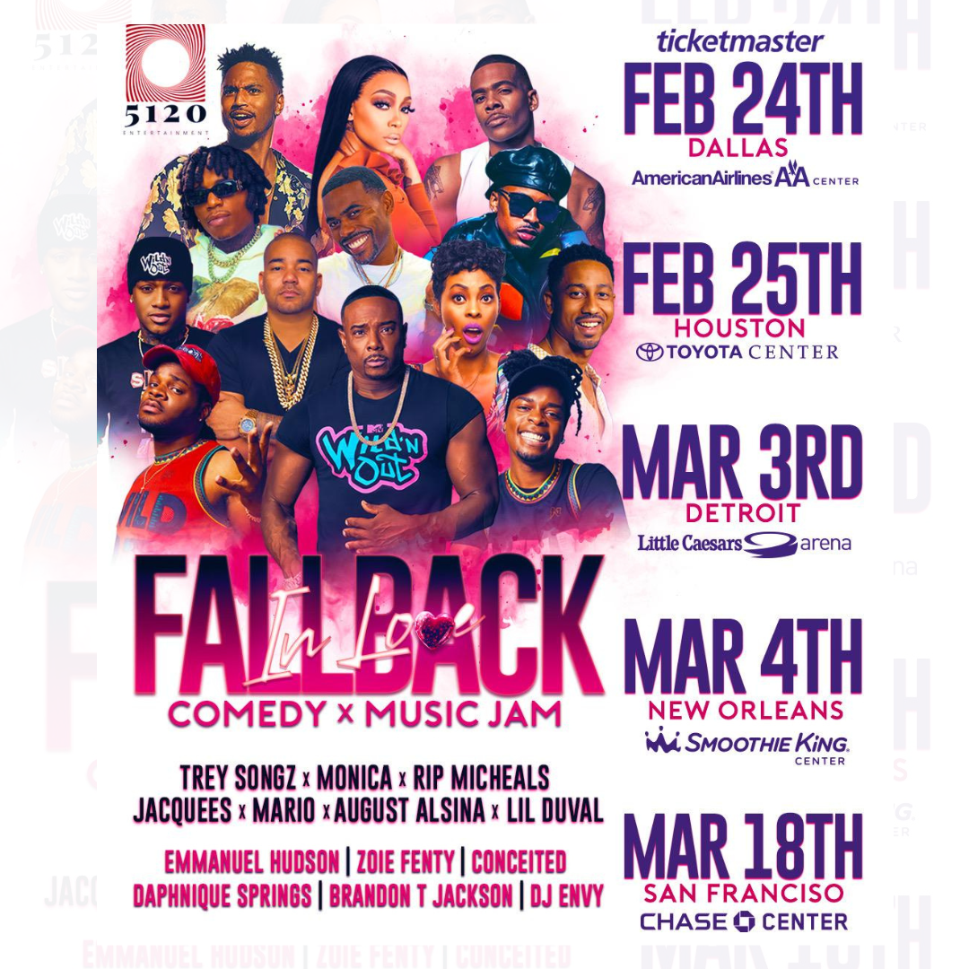 FALL BACK IN LOVE COMEDY AND MUSIC Jam Tour
