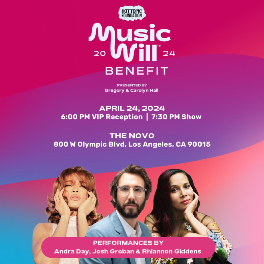 ‘Music Will 2024′ Benefit Set to Honor Josh Groban,Andra Day and Rhiannon Giddens | ThisisRnB.com