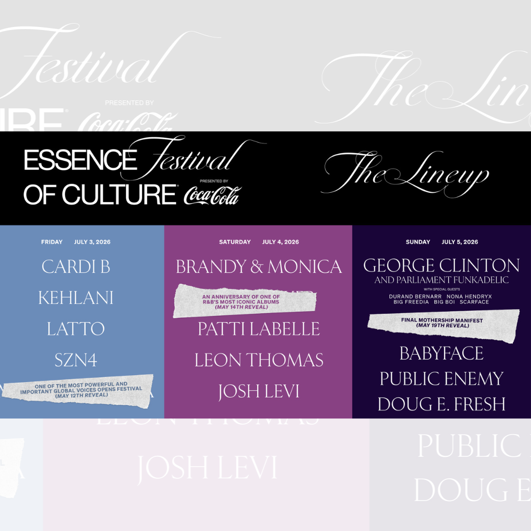 2026 ESSENCE Festival of Culture® Presented by Coca-Cola® Reveals Night-by-Night Lineup!