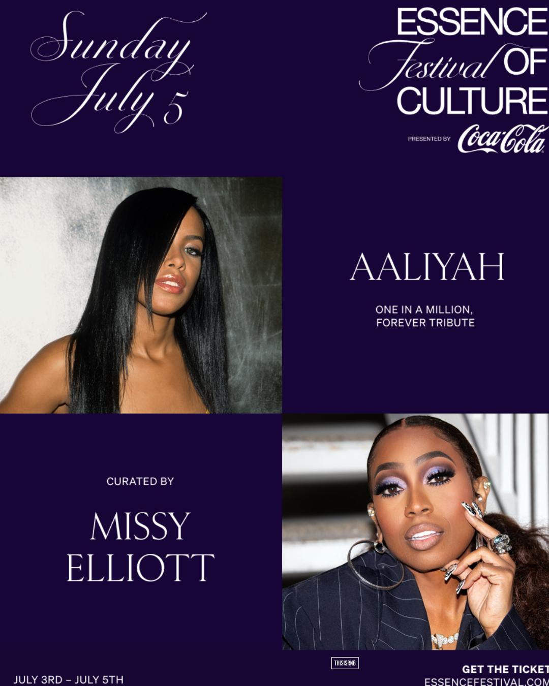 “One in a Million”: Missy Elliott to Headline Aaliyah Tribute at ESSENCE Festival of Culture® 2026
